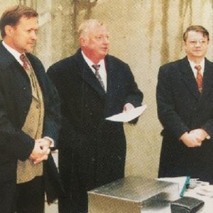 1998 - 1999 Grundsteinlegung Mehrower Allee 53 A Schulz  Schreck Subirge